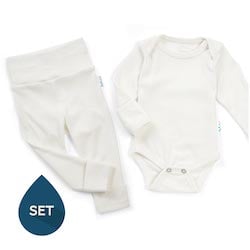 Superlove 100% Merino Baby Base Layer Set NB-3m