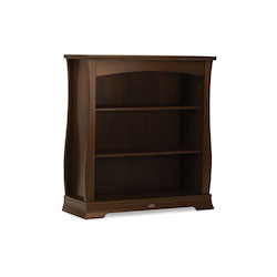Boori Universal Sleigh Bookcase Hutch - English Oak