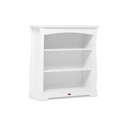 Boori Universal Sleigh Bookcase Hutch - White