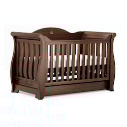 Boori Sleigh Royale Cot Bed - English Oak