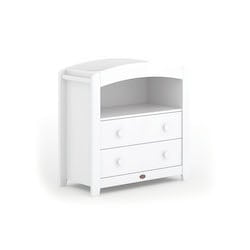 Boori Universal Curved 2 Draw Chest Changer - White