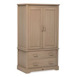 Boori Universal Wardrobe with 2 Drawers - Almond