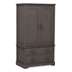Boori Universal Wardrobe with 2 Drawers - Mocha