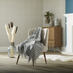 Woolroom Milan Merino Wool Throw - Grey
