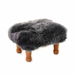 Anwen Baa Stool - Slate Grey