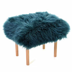 Carys Baa Stool - Teal