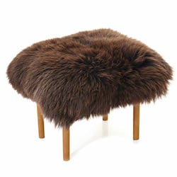 Ceri Baa Stool - Chocolate