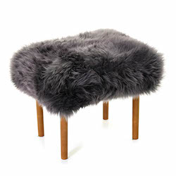 Ceri Baa Stool - Slate Grey
