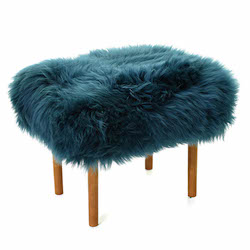 Ceri Baa Stool - Teal