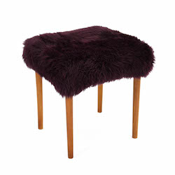 Swyn Baa Beauty Stool - Aubergine