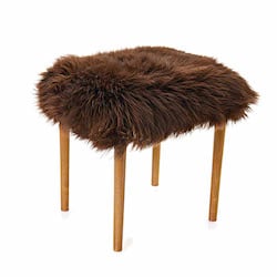 Swyn Baa Beauty Stool - Chocolate