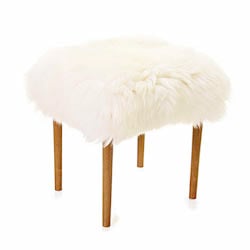 Swyn Baa Beauty Stool - Ivory