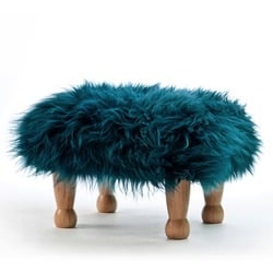 Angharad Baa Stool - Teal