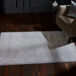 Huacaya Alpaca Rug - Grey