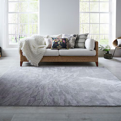 Suri Alpaca Rug - Grey