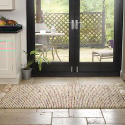 Retreat Flatweave Wool Rug - Maya Terracotta Green