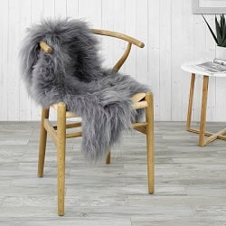 Icelandic Sheepskin Longwool Silver