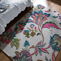 Textures Gold Wool Rug - Gold Iris