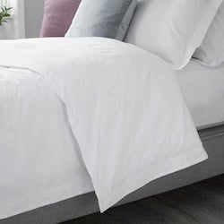 US size Arinta Oxford Comforter Cover - 200tc Organic Cotton