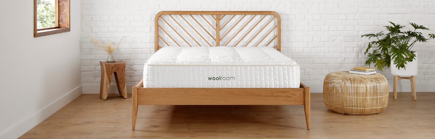footend of wooly mattress